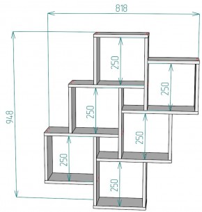 Полка S13 в Ишиме - ishim.mebel24.online | фото 2