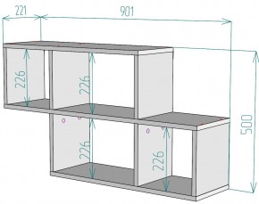 Полка S39 в Ишиме - ishim.mebel24.online | фото 2