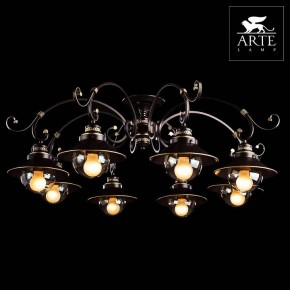 Потолочная люстра Arte Lamp Grazioso A4577PL-8CK в Ишиме - ishim.mebel24.online | фото 3