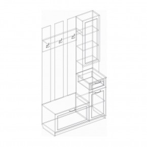 Прихожая "ПФ-07" Филадельфия в Ишиме - ishim.mebel24.online | фото 2