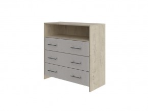 PROxSON Комод Varna (ЛДСП+ткань Бунратти/Savana Milk (молочный)) 90x40 в Ишиме - ishim.mebel24.online | фото