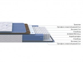 PROxSON Матрас Active Comfort M (Ткань Трикотаж Эко) 120x195 в Ишиме - ishim.mebel24.online | фото 2