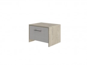 PROxSON Тумба Varna (ЛДСП+ткань Бунратти/Savana Milk (молочный)) 51x40 в Ишиме - ishim.mebel24.online | фото