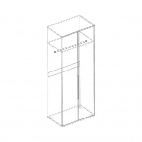 Шкаф 2-ств. для одежды "Лео" в Ишиме - ishim.mebel24.online | фото 3