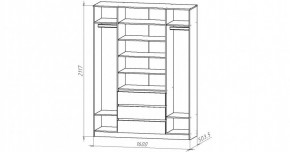 НИЦЦА-3 Шкаф 4-х дверный (НЦ.03) в Ишиме - ishim.mebel24.online | фото 2