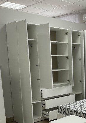 Шкаф 4-ств. с 3 ящиками "Бьянко" в Ишиме - ishim.mebel24.online | фото 2