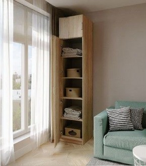 Шкаф для белья Село в Ишиме - ishim.mebel24.online | фото 2