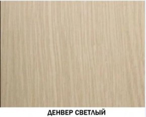 Шкаф для одежды №614 "Инна" Денвер светлый (*без полок) в Ишиме - ishim.mebel24.online | фото 2