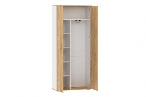Шкаф для одежды НМ 040.42 "Санти" (Белый/Крафт Золотой) в Ишиме - ishim.mebel24.online | фото 2