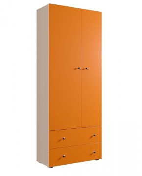Шкаф ДМ 800 с 2-мя ящиками (оранж) в Ишиме - ishim.mebel24.online | фото