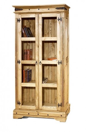 Шкаф книжный "Викинг 03" массив в Ишиме - ishim.mebel24.online | фото