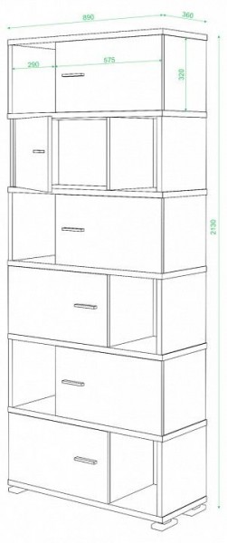 Шкаф комбинированный Домино СБ-30/6 в Ишиме - ishim.mebel24.online | фото 2