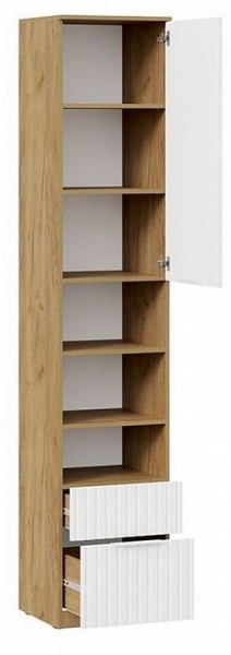 Шкаф комбинированный Хилтон Исп. 2 в Ишиме - ishim.mebel24.online | фото 2