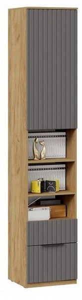 Шкаф комбинированный Хилтон Исп. 2 в Ишиме - ishim.mebel24.online | фото 4