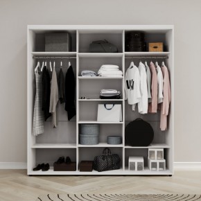 Шкаф-купе Акцент-Квадро Д 2400-600 в Ишиме - ishim.mebel24.online | фото 2