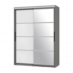 Шкаф-купе Крафт-6 1.6 м ШКК-06 (графит) в Ишиме - ishim.mebel24.online | фото 3
