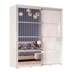 Шкаф-купе Крафт-6 (Ясень Белый) в Ишиме - ishim.mebel24.online | фото 3