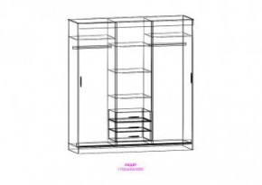 Шкаф-купе Лидер 1 шимо в Ишиме - ishim.mebel24.online | фото 2