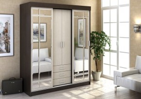 Шкаф-купе Лидер 1 венге-дуб в Ишиме - ishim.mebel24.online | фото 2