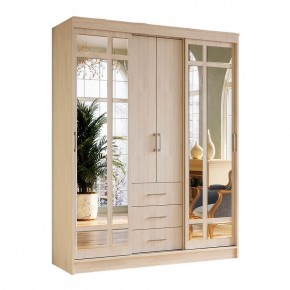Шкаф-купе Маэстро (Ясень белый) в Ишиме - ishim.mebel24.online | фото 1