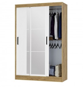 Шкаф-купе Тайм ШКК-03 (крафт/белый) в Ишиме - ishim.mebel24.online | фото 2