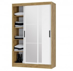 Шкаф-купе Тайм ШКК-03 (крафт/белый) в Ишиме - ishim.mebel24.online | фото 3
