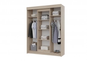 Шкаф-купе VICTOR (Сонома-Белый) в Ишиме - ishim.mebel24.online | фото 2