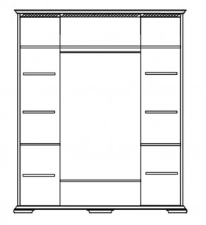 Шкаф Лика с зеркалом (ММ 137-01/04) в Ишиме - ishim.mebel24.online | фото 4