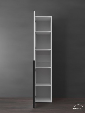 Шкаф Linnea MHR-1-2 2050х400х510 (Белый-М 11.1.2) в Ишиме - ishim.mebel24.online | фото 4