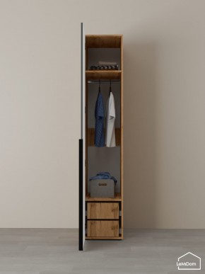 Шкаф Linnea MHR-1-3 2050х400х510 (ДВ-М 11.1.25) в Ишиме - ishim.mebel24.online | фото 5