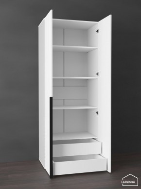 Шкаф Linnea MHR-2-4 2050х800х510 (Белый-М 11.1.1) в Ишиме - ishim.mebel24.online | фото 5
