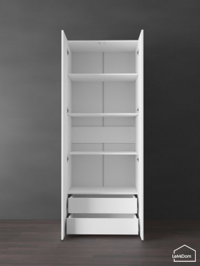 Шкаф Linnea MHR-2PO-4 2050х800х510 (Белый-М 11.1.2) в Ишиме - ishim.mebel24.online | фото 6