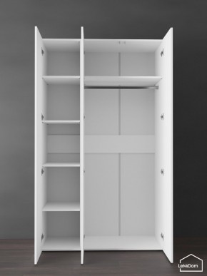 Шкаф Linnea MHR-3PO-1 2050х1200х510 (Белый-М 11.1.2) в Ишиме - ishim.mebel24.online | фото 5