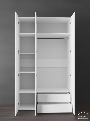 Шкаф Linnea MHR-3PO-2 2050х1200х510 (Белый-М 11.1.1) в Ишиме - ishim.mebel24.online | фото 5