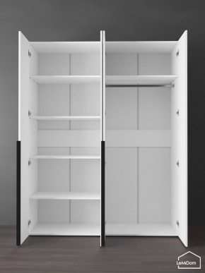 Шкаф Linnea MHR-4-1 2050х1600х510 (Белый-М 11.1.1) в Ишиме - ishim.mebel24.online | фото 4
