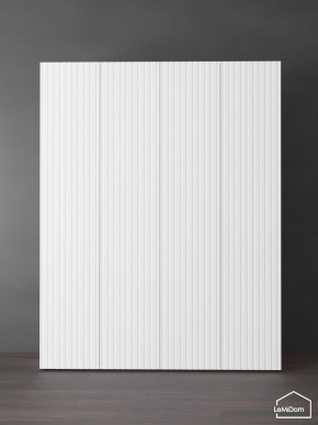 Шкаф Linnea MHR-4PO-1 2050х1600х510 (Белый-М 11.1.2) в Ишиме - ishim.mebel24.online | фото 5