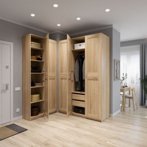 Шкаф МАКС двухдверный, цвет Дуб Сонома в Ишиме - ishim.mebel24.online | фото 4