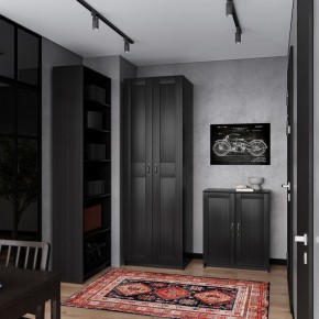 Шкаф МАКС двухдверный, цвет Дуб Венге в Ишиме - ishim.mebel24.online | фото 4