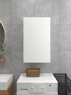 Шкаф навесной для ванной MH8-MA 600х750 (Белый-М 10.1.1) Белый глянец в Ишиме - ishim.mebel24.online | фото 2