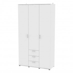 Шкаф Ольга H57 (Белый) в Ишиме - ishim.mebel24.online | фото