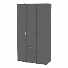 Шкаф Ольга H57 (Графит) в Ишиме - ishim.mebel24.online | фото