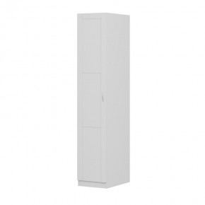 Шкаф ПЕГАС однодверный с рамочным фасадом, цвет белый в Ишиме - ishim.mebel24.online | фото