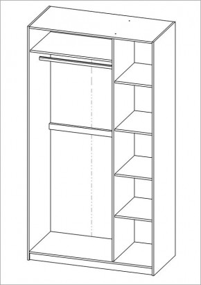 Шкаф ПЕГАС трехдверный с рамочным фасадом, цвет белый в Ишиме - ishim.mebel24.online | фото 3