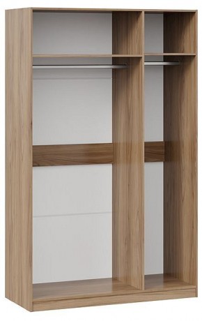 Шкаф платяной Глосс СМ-319.07.433 в Ишиме - ishim.mebel24.online | фото 2