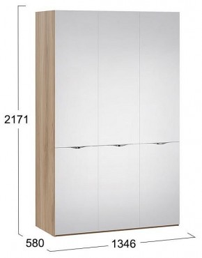 Шкаф платяной Глосс СМ-319.07.433 в Ишиме - ishim.mebel24.online | фото 4