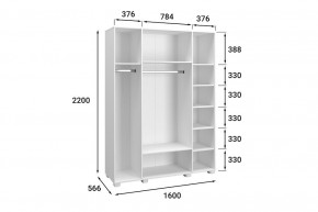 Шкаф платяной Монблан МБ-25К в Ишиме - ishim.mebel24.online | фото 3