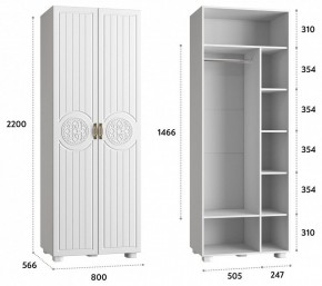 Шкаф платяной Монблан МБ-26К в Ишиме - ishim.mebel24.online | фото 3