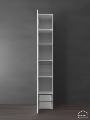 Шкаф с антресолью Linnea MHR-1POA-4 2450х400х510 (Белый-М 11.1.1) в Ишиме - ishim.mebel24.online | фото 6