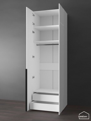 Шкаф с антресолью Linnea MHR-2A-3 2450х800х510 (Белый-М 11.1.1) в Ишиме - ishim.mebel24.online | фото 5