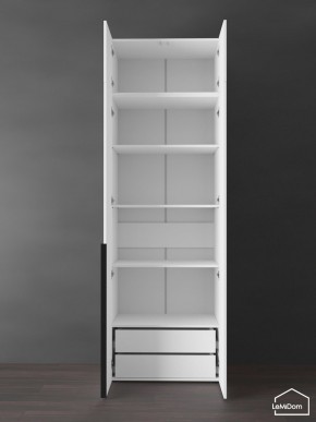 Шкаф с антресолью Linnea MHR-2A-4 2450х800х510 (Белый-М 11.1.2) в Ишиме - ishim.mebel24.online | фото 6